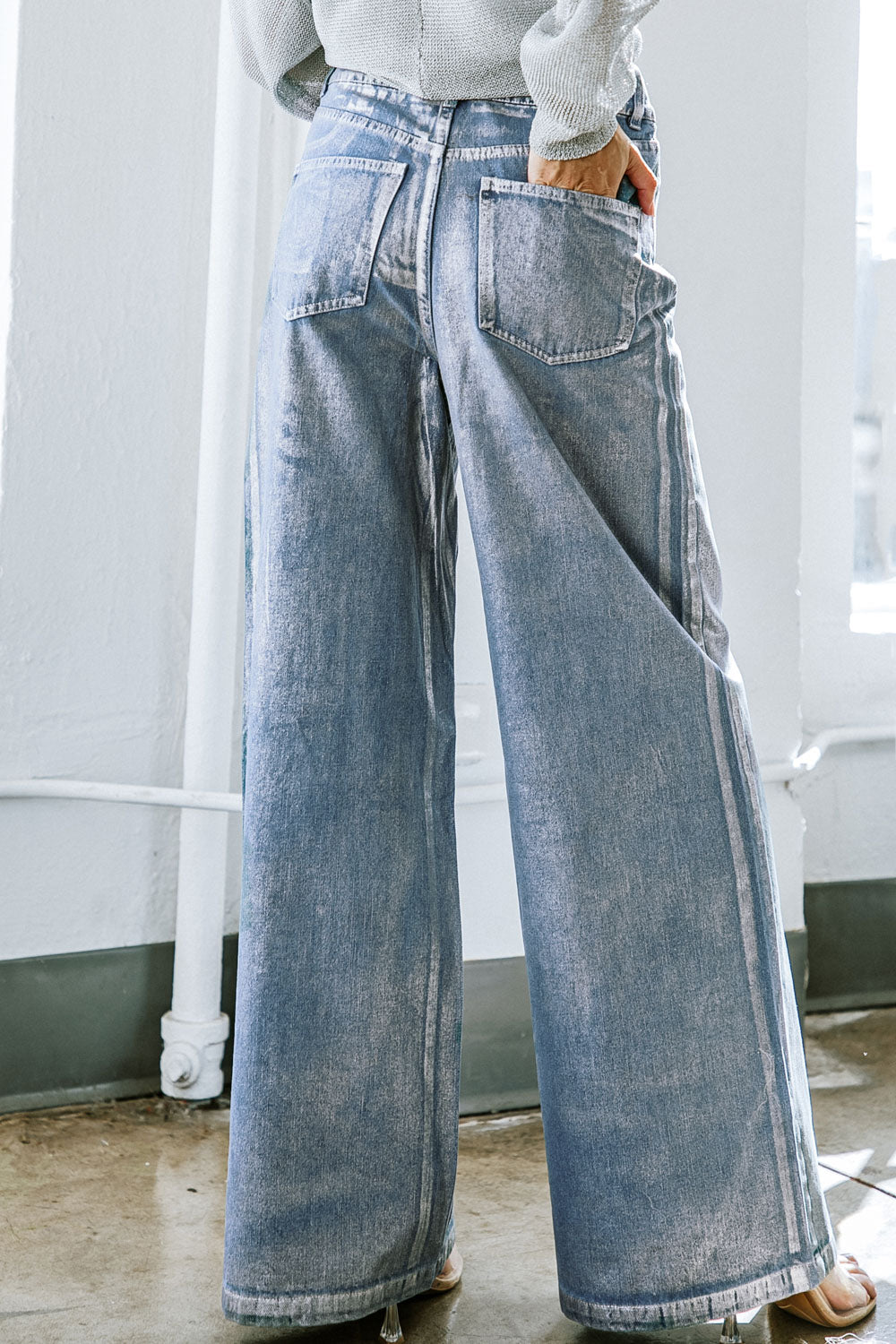 PEACE AND JOY DENIM PANTS Flying Tomato